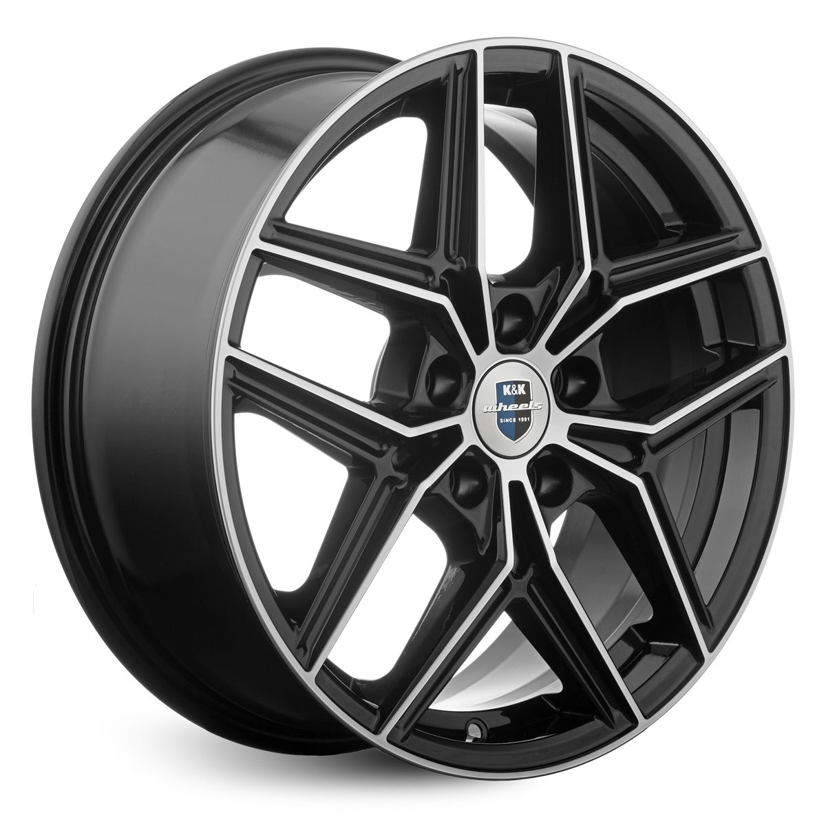 КиК  Юнион (КС1025)  7,0\R17 5*112 ET45  d66,6  Алмаз черный  [79634]  <С>