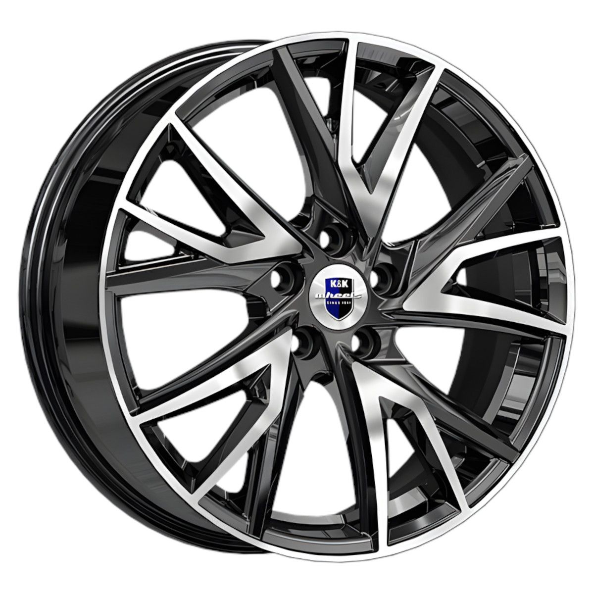 КиК  Кайлас (КС1054)  6,5\R18 5*108 ET52  d60,1  Алмаз черный  [80565]  <С>