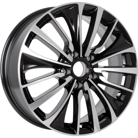 Flanker R17x6.5 5x108 ET33 CB60.1 Almaz_black