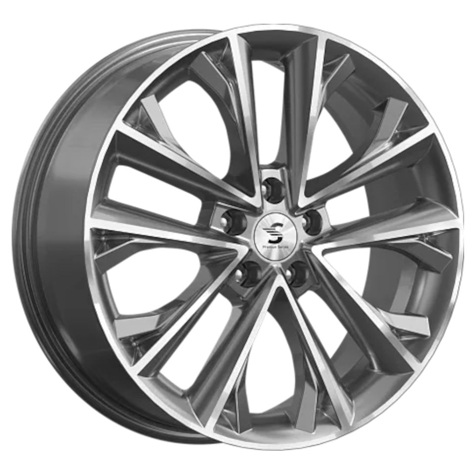 СКАД Premium  КР012 (18Tiggo 8 Pro)  7,0\R18 5*108 ET47  d60,1  Diamond gloss graphite  [4201117]