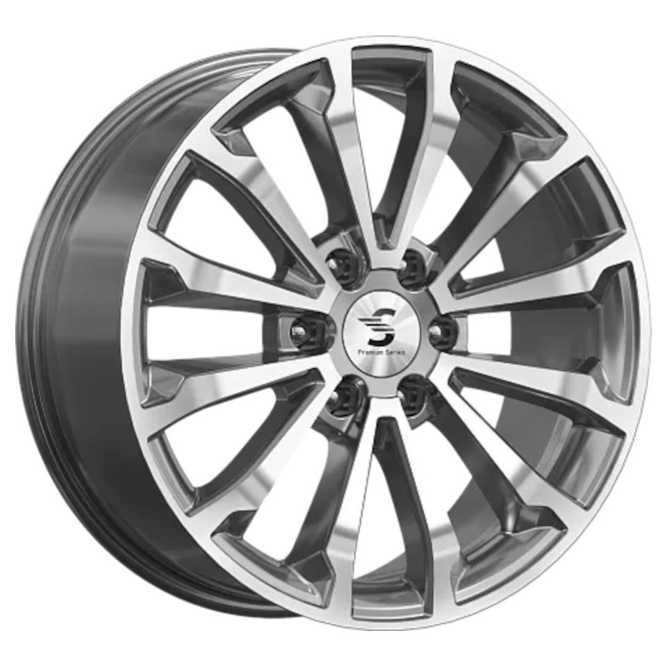 СКАД Premium  КР006 (20 Chevrolet Tahoe IV)  8,5\R20 6*139,7 ET27  d77,9  Diamond gloss graphite  [79994]