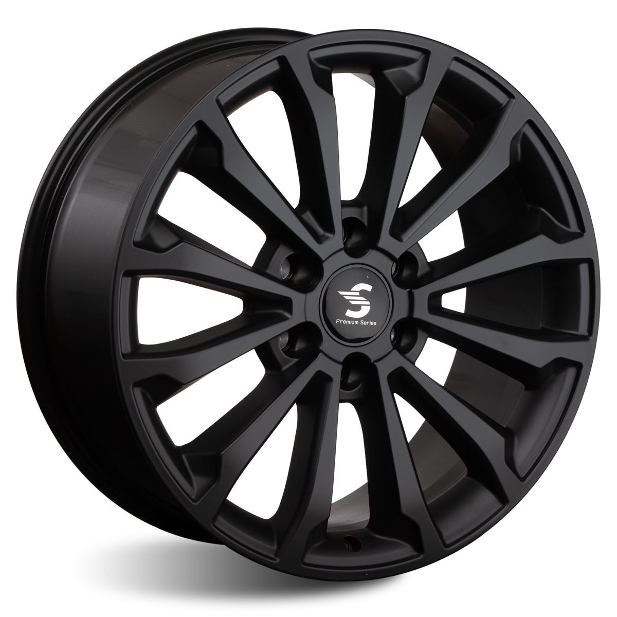 СКАД Premium  КР006 (20TANK 500)  8,5\R20 6*139,7 ET33  d100,1  Fury black  [81666]