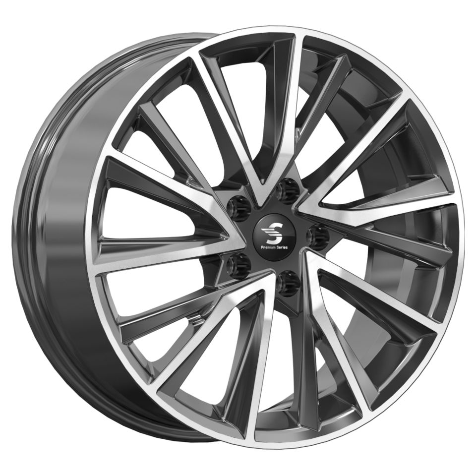 СКАД Premium  КР010 (18EXEED TXL)  7,5\R18 5*108 ET36  d65,1  Diamond Black Gris  [82155]