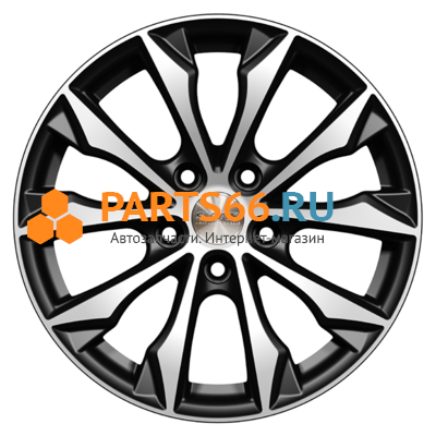 6x16/4x100 ET45 D60,1 Нагоя (КЛ312) Алмаз