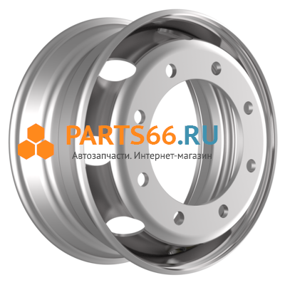 6,75x17,5/8x275 ET129,5 D221 Black (RZB35653OE) (10,5 мм) 2 000 кг