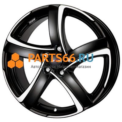 7,5x17/5x100 ET35 D63,3 Shark Racing black front polished