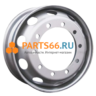 8,25x22,5/10x335 ET169 D281 Sil (BT22814) (14 мм) Китай, Европеец 3 600 кг с вент.