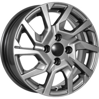 KD1420 R14x5.5 4x100 ET40 CB54.1 Grey_Painted