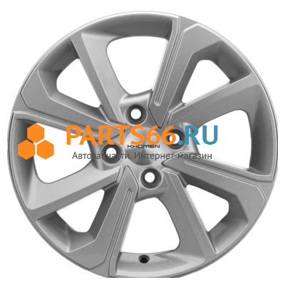 6x15/4x100 ET37 D60,1 KHW1501 (XRay) F-Silver