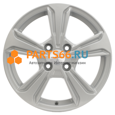 6x15/4x100 ET45 D54,1 KHW1502 (Solano) F-Silver