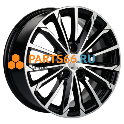 6,5x16/5x112 ET50 D57,1 KHW1611 (Octavia/Golf/Jetta) Black-FP