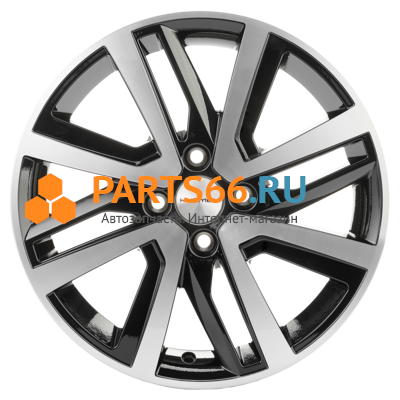 6x16/4x100 ET50 D60,1 KHW1609 (Vesta/Largus) Black-FP