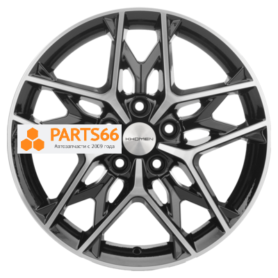 7x17/5x114,3 ET50 D67,1 KHW1709 (CX-5/Seltos/Optima) Black-FP