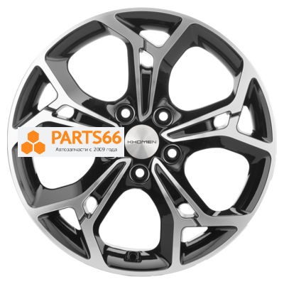 7x17/5x114,3 ET48,5 D67,1 KHW1702 (Sportage) Black-FP