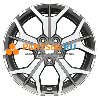7x17/5x112 ET40 D57,1 KHW1715 (Kodiaq/Tiguan) Gray-FP