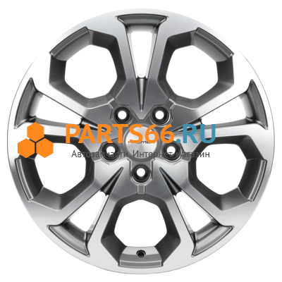 6,5x17/5x114,3 ET50 D66,1 KHW1711 (Arkana/Kaptur) Gray-FP