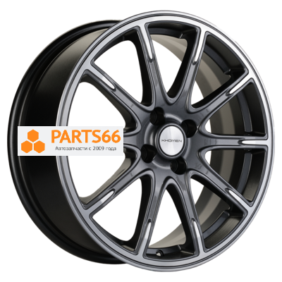 6,5x17/4x100 ET43 D60,1 KHW1707 (Lada Vesta Cross) Gray-FP