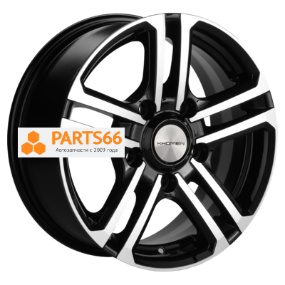 6,5x16/5x139,7 ET40 D98,5 KHW1602 (Niva 4x4) Black-FP
