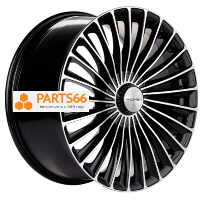 9,5x20/5x112 ET38 D66,6 KHW2008 (Mercedes Rear) Black-FP