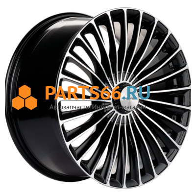 8,5x20/5x112 ET43 D66,6 KHW2008 (Mercedes Front) Black-FP