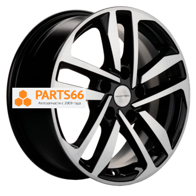 6,5x16/5x100 ET39 D57,1 KHW1612 (Polo) Black-FP
