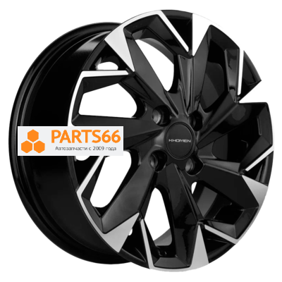 6x15/4x98 ET35 D58,6 KHW1508 (Lada Granta) Black-FP