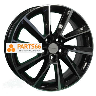 6x16/5x100 ET45 D54,1 KHW1604 (Yaris) Black-FP