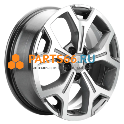 6,5x17/5x120 ET55 D65,1 KHW1710(2) (VW Transporter) Gray-FP