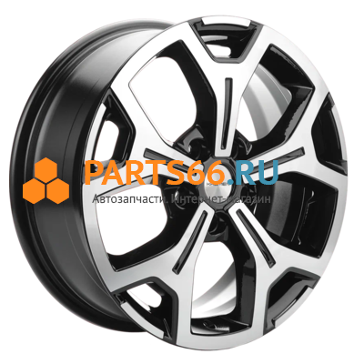 6,5x17/5x120 ET60 D65,1 KHW1710(2) (VW Multivan) Black-FP