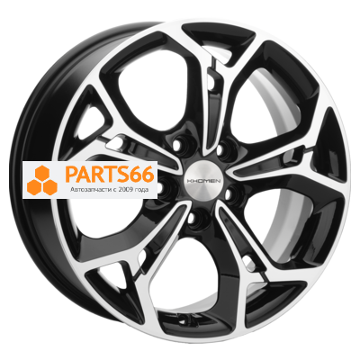 7x17/5x108 ET50 D63,35 KHW1702 (Ford C-Max) Black-FP