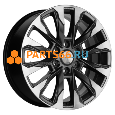8x20/6x139,7 ET38 D67,1 KHW2010 (Pajero IV) Gray-FP