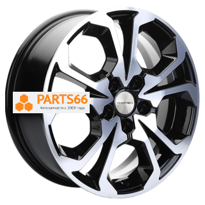 6,5x17/5x114,3 ET50 D64,1 KHW1711 (Haval/Honda) Black-FP