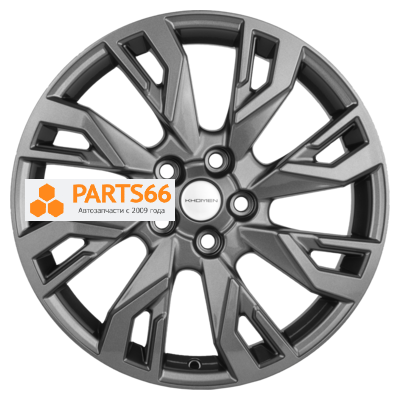 7x18/5x114,3 ET35 D66,1 KHW1809 (Koleos) Gray