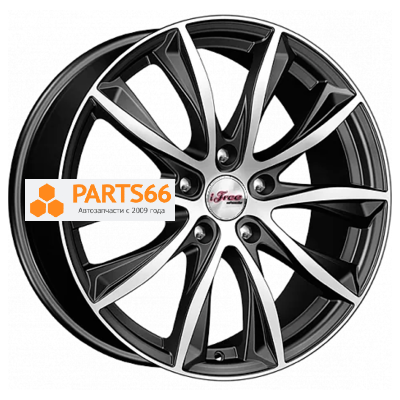 7,5x18/5x114,3 ET37 D66,6 Каzантип (КС684М) Блэк Джек