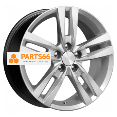 6,5x16/5x100 ET38 D67,1 Rassvet (КС868) Сильвер