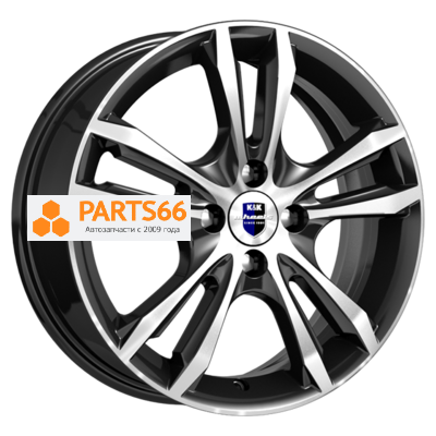 6x16/5x112 ET45 D66,6 Samara (КС866) Алмаз черный SK