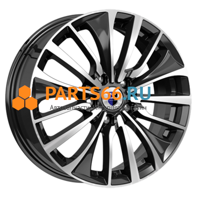6,5x17/5x108 ET45 D67,1 Flanker (КС751) Алмаз черный