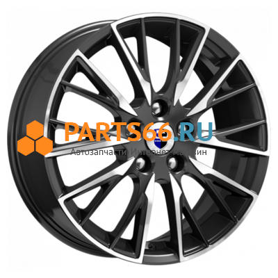 6,5x17/5x114,3 ET50 D67,1 Солт (КС773) Алмаз черный