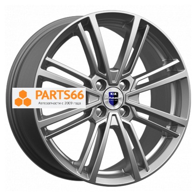 7x17/5x114,3 ET50 D67,1 Эрфурт (КС898) Дарк платинум