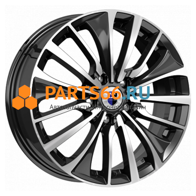 6,5x17/4x100 ET43 D60,1 Flanker (КС905) Алмаз черный