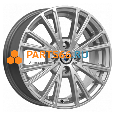 6x15/4x100 ET50 D60,1 Меандр-оригинал (КС888) Дарк платинум