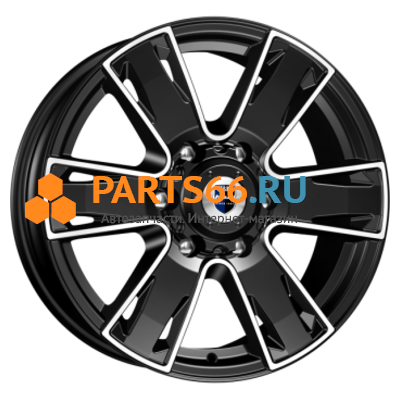 7x17/6x139,7 ET33 D100,1 Севенна (КС726) Алмаз черный