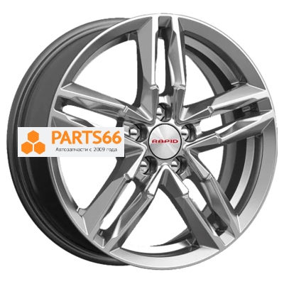 6x16/5x112 ET46 D66,6 Sayan-оригинал (КС731M) Дарк платинум