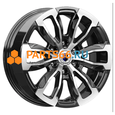 7,5x18/6x139,7 ET30 D106,1 Меконг (КС959) Алмаз черный