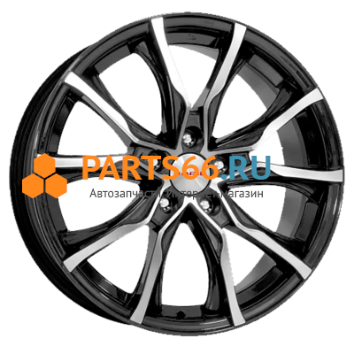 7,5x17/5x120 ET42 D67,1 Твист (КС697М) Алмаз черный