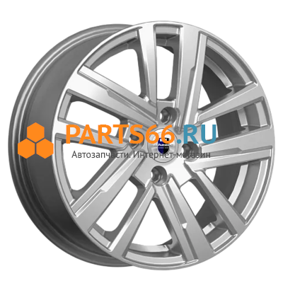 6x15/4x100 ET46 D54,1 Хант (КС1034) Дарк платинум
