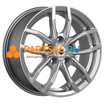 6,5x15/5x108 ET50 D63,35 Фрост (КС1048) Дарк платинум