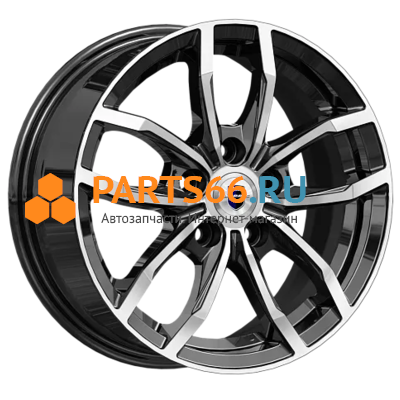 6,5x15/5x114,3 ET43 D66,1 Фрост (КС1048) Алмаз черный