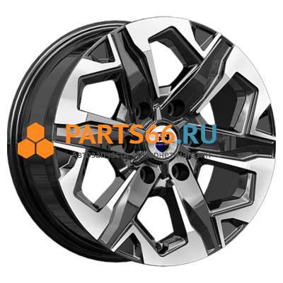 7,5x17/6x139,7 ET45 D93,1 Тейт (КС1050) Алмаз черный