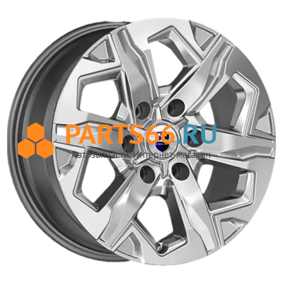 7,5x17/6x139,7 ET25 D106,1 Тейт (КС1050) Дарк платинум